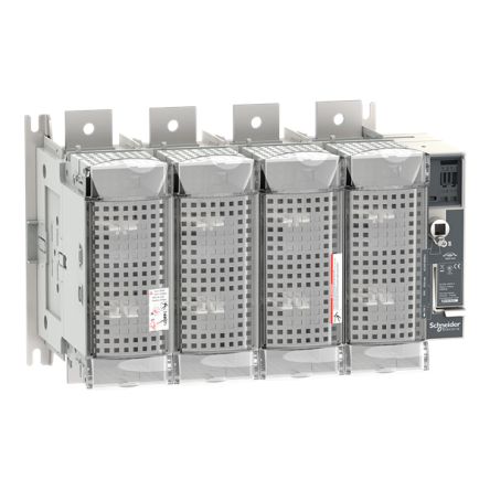 Schneider Electric Fuse Switch Disconnector, 4 Pole, 800A Max Current, 800A Fuse Current [LV481464]; 357-991