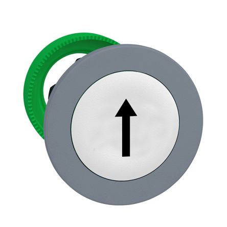 Schneider Electric Harmony Series White Push-In Push Button Head, 30.5mm Cutout, IP66, IP67 [ZB5FA334C0]; 358-001
