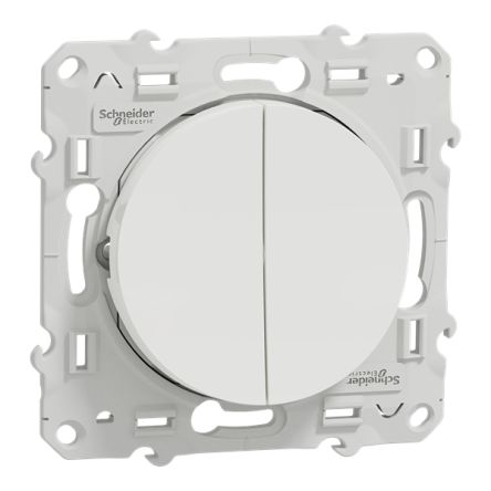 Schneider Electric Odace 2011 Series Push Button, Flush Mount, 250V, IP21D [S520227]; 358-036