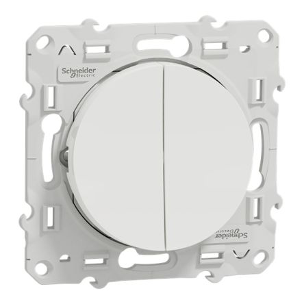 Schneider Electric 2 Way 10A, Odace 2011 Series [S520273]; 358-038