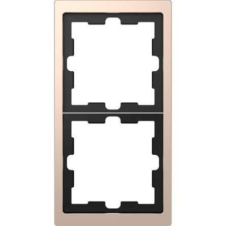 Schneider Electric Yellow 2 Gang Light Switch Cover [MTN4020-6551]; 358-078