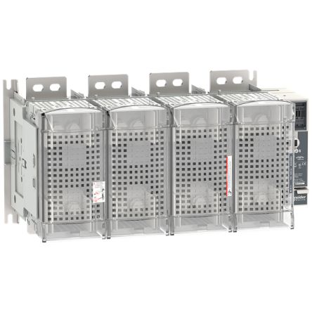 Schneider Electric Fuse Switch Disconnector, 4 Pole, 23A Max Current, 23A Fuse Current [LV481694]; 358-102