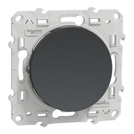 Schneider Electric Odace 2011 Series Push Button, Flush Mount, 250V, IP21D [S540206]; 358-118