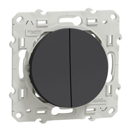 Schneider Electric Odace 2011 Series Push Button, Flush Mount, 250V, IP21D [S540285]; 358-120