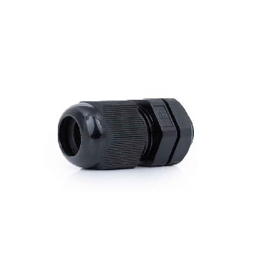 RS PRO Black Nylon Cable Gland, M24 Thread, 12mm min., 15mm max., IP68 [0]; 358-124