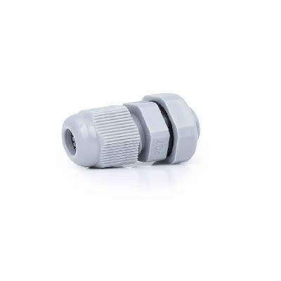 RS PRO Light Grey Nylon Cable Gland, M30 Thread, 16mm min., 21mm max., IP68 [0]; 358-127