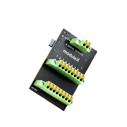 Industrial Shields ModuleX Series Input Simulator for Use with PLC Accessories, 24 V dc Supply, Digital Output, [MX-8DO]; 358-146