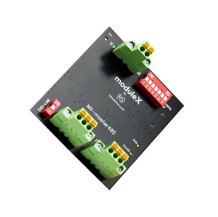 Industrial Shields ModuleX Series Module for Use with PLC Accessories, 24 V dc Supply, Digital Output, 1-Input, Digital [AT-MASTER-485]; 358-162