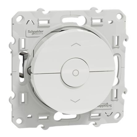Schneider Electric White Rocker Switch, 1 Way, Odace 2011 [S525208]; 358-241