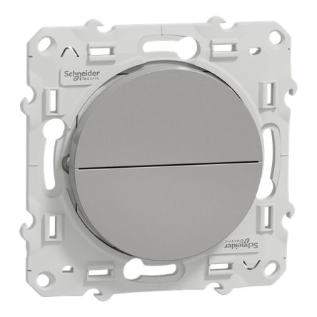 Schneider Electric Odace 2011 Series Push Button, Flush Mount, 250V, IP21D [S530207]; 358-243