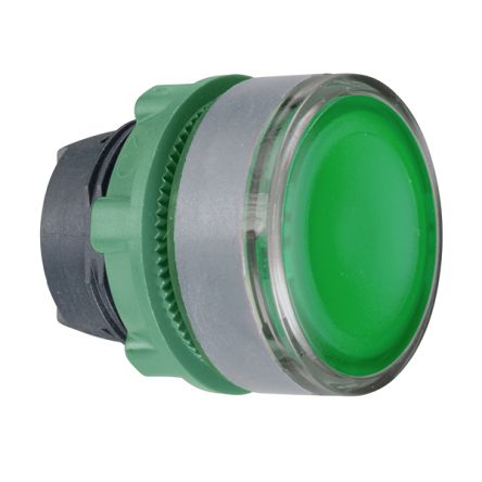 Schneider Electric Harmony Series Green Push-In Push Button Head, 22mm Cutout, IP66 [ZB5AH03C0]; 358-360