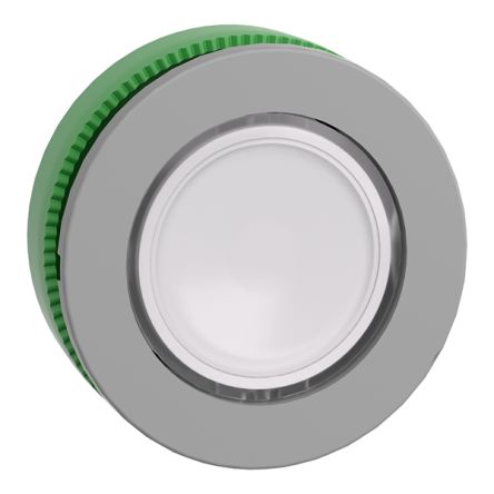 Schneider Electric Harmony Series White Push-In Push Button Head, 30.5mm Cutout, IP66, IP67 [ZB5FA18C0]; 358-417