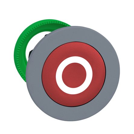 Schneider Electric Harmony Series Red Push-In Push Button Head, 30.5mm Cutout, IP66, IP67 [ZB5FA432C0]; 358-421