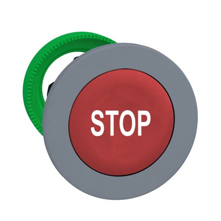 Schneider Electric Harmony Series Red Push-In Push Button Head, 30.5mm Cutout, IP66, IP67 [ZB5FA434C0]; 358-423