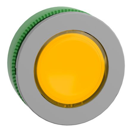 Schneider Electric Harmony Series Yellow Push-In Push Button Head, 30.5mm Cutout, IP66, IP67 [ZB5FA58C0]; 358-424