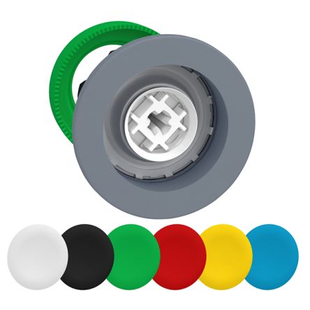 Schneider Electric Harmony Series Push-In Push Button Head, 30.5mm Cutout, IP66, IP67 [ZB5FA9C0]; 358-426