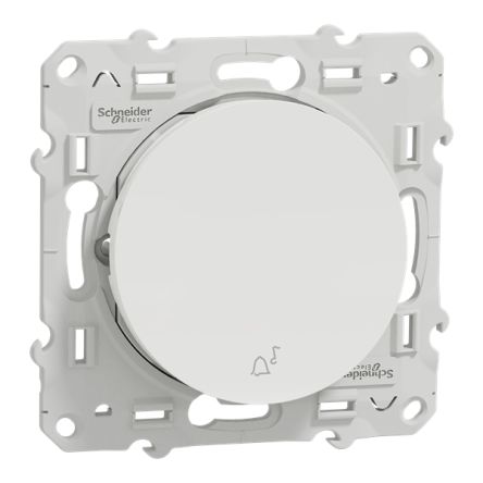 Schneider Electric Odace 2011 Series Push Button, Flush Mount, 250V, IP21D [S520246]; 358-460