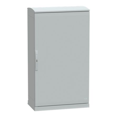 Schneider Electric PanelSeT Series Fibreglass Reinforced Polyester Single-Door-Door Floor Standing Enclosure, Plain [NSYPHDZT1274P]; 358-462