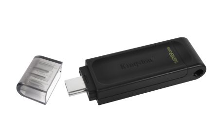 Kingston DataTraveler 70 128 GB USB 3.2 USB Flash Drive [DT70/128GB]; 358-490