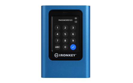 Kingston IronKey Vault Privacy 80 Portable SSD 960 GB External SSD [IKVP80ES/960G]; 358-533
