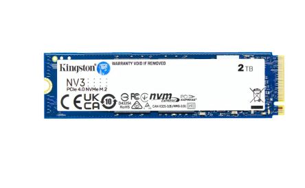 Kingston NV3 M.2 2280 2 TB Internal SSD [SNV3S/2000G]; 358-563