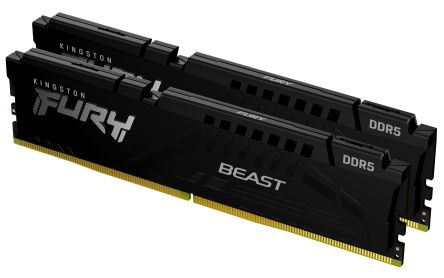 Kingston 32GB (16GB x 2) DDR5 Desktop RAM, 6000MT/s, DIMM, 1.35V [KF560C36BBE2K2-32]; 358-572