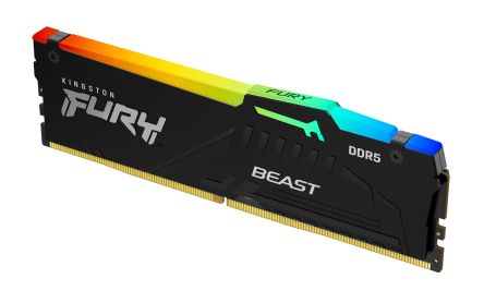 Kingston 16GB DDR5 Desktop RAM, 6000MT/s, DIMM, 1.35V [KF560C36BBE2A-16]; 358-575