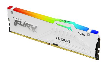 Kingston 16GB DDR5 Desktop RAM, 6000MT/s, DIMM, 1.35V [KF560C36BWE2A-16]; 358-578