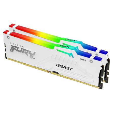 Kingston 32GB (16GB x 2) DDR5 Desktop RAM, 6000MT/s, DIMM, 1.35V [KF560C36BWE2AK2-32]; 358-579