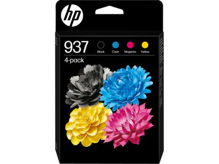 Hewlett Packard 6C400NE Black, Cyan, Magenta, Yellow Ink Cartridge [6C400NE]; 358-723