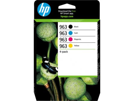 Hewlett Packard 6ZC70AE Black, Cyan, Magenta, Yellow Ink Cartridge [6ZC70AE]; 358-729