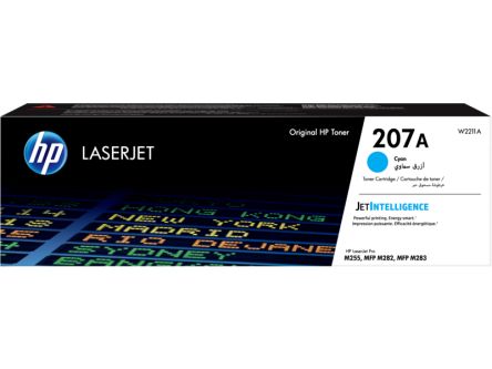Hewlett Packard W2211A Cyan Toner Cartridge,  HP Compatible [W2211A]; 358-825