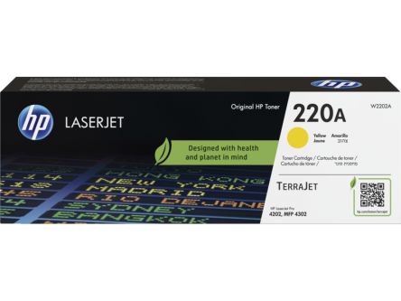 Hewlett Packard W2202A Yellow Toner Cartridge,  HP Compatible [W2202A]; 358-836