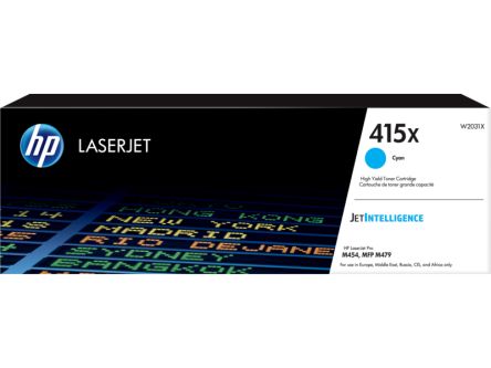 Hewlett Packard W2031X Cyan Toner Cartridge,  HP Compatible [W2031X]; 358-864