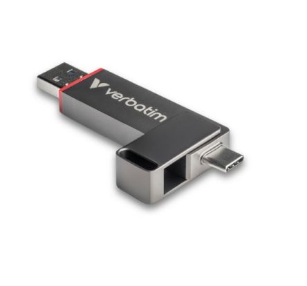Verbatim Dual QuickStick 1 TB USB 3.2 USB Stick [32043]; 358-899