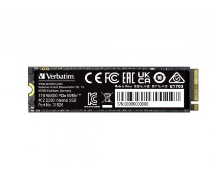 Verbatim Vi5000 1TB M.2 1 TB Internal SSD [31826]; 358-906