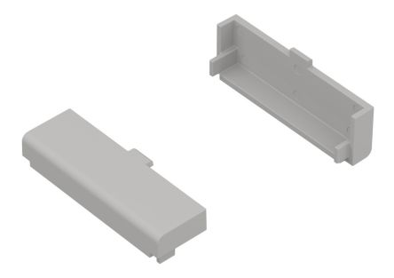 RS PRO Terminal Cover for Use with DIN Rail Enclosure [0]; 360-017