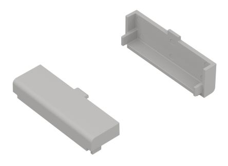 RS PRO Terminal Cover for Use with DIN Rail Enclosure [0]; 360-019