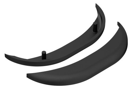 RS PRO ABS Cover for Use with Enclosure, 25 x 92 x 57mm [0]; 360-029