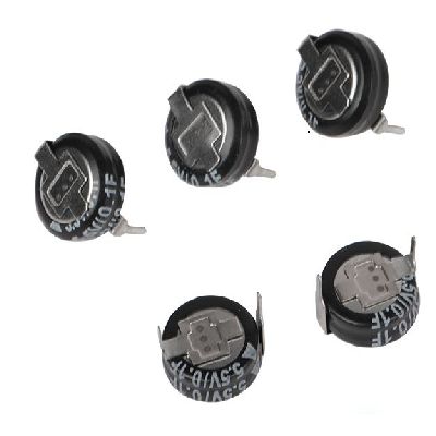 RS PRO 0.1F Supercapacitor EDLC -20 → +80% Tolerance 5.5V dc, Through Hole [0]; 360-050