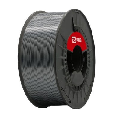 RS PRO 1.75mm Grey PLA 3D Printer Filament, 1kg [0]; 360-156
