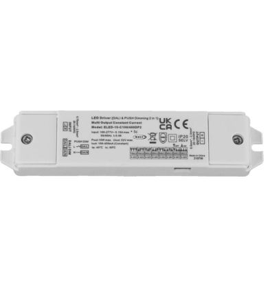 RS PRO Dimmable LED Driver, 3 → 42V Output, 10W Output, 450mA Output, Constant Current Dimmable [0]; 360-654