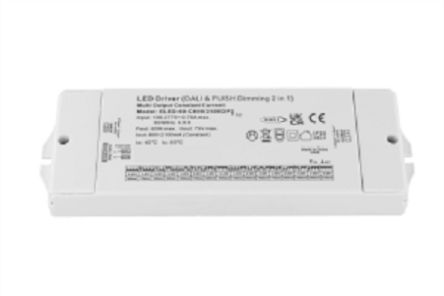 RS PRO Dimmable LED Driver, 3 → 65V Output, 60W Output, 2100mA Output, Constant Current Dimmable [0]; 360-659