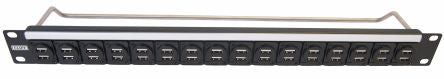 USB 16 Port Port Rack Patch Panel Patch Panel, 1U Rack Height [0]; 360-705
