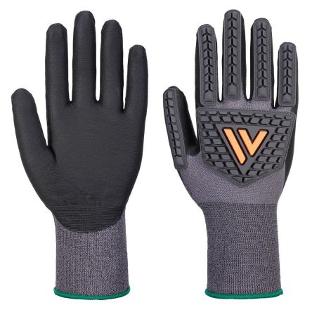 Portwest Hand Protection Black Elastane, Nylon Impact Protection Work Gloves, Size XXL, Nitrile Foam Coating [A715K8RXXL]; 361-479