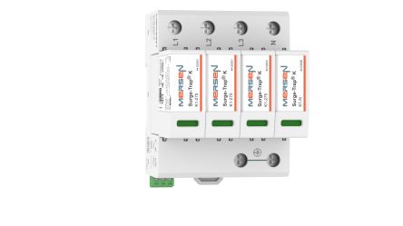 Mersen Surge Protector, 50kA, 2000V (Volts), DIN Rail Mount [44120401]; 361-616