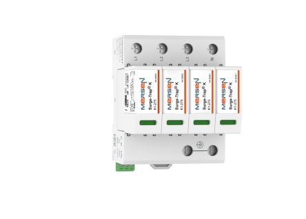 Mersen Surge Protector, 50kA, 200V (Volts), DIN Rail Mount [44120405]; 361-618