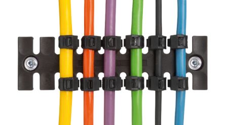 Icotek Black Self-extinguishing, UL94V0(3mm) Polyamide Cable Gland Locknut [ZL 103]; 361-795