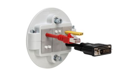 Icotek KEL Series Grey Polycarbonate Cable Gland Kit, 17mm max., IP54 [KVT 80/6]; 361-814