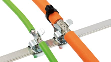 Icotek Silver Spring Steel Clip, 6mm Max. Bundle [PFS/SKL 3-6]; 361-815